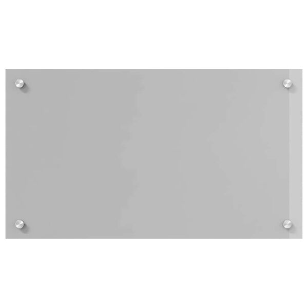 vidaXL Rivestimento da Cucina 2 pcs Grigio chiaro 70 x 40 cm