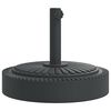 vidaXL Base per Ombrellone per Pali &Oslash;38/48 mm 25 kg Rotonda