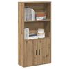 vidaXL Libreria Rovere Artigianale 60x24x120 cm in Truciolato
