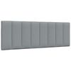 vidaXL Giroletto senza Materasso Hanko Grigio Chiaro 140x190 cm Tessuto