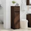 vidaXL Mobile da Bagno con cassetto Rovere Marrone 30,5 x 30 x 101 cm