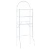 vidaXL Scaffale da Bagno Bianco 60x33x174 cm