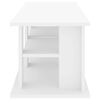 vidaXL Supporto TV Bianco 96 x 35 x 33,5 cm