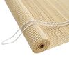 vidaXL Tenda a rullo Naturale 60 x 220 cm Bamb&ugrave;