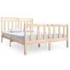 vidaXL Giroletto in Legno Massello 140x190 cm