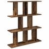 vidaXL Scaffale da parete Legno antico 80 x 20 x 96 cm