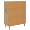 vidaXL Credenza Rovere artigianale 70 x 34 x 90 cm Legno multistrato