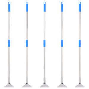 vidaXL Manici per Tergipavimento 5pz 119,5cm in Acciaio e Plastica