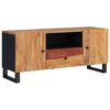 vidaXL Mobile TV 105x33,5x46cm Legno Massello Acacia Legno Multistrato