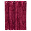 vidaXL Tende in Velluto 2 pcs Rosso Vino 140 x 140 cm Velluto
