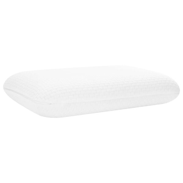 vidaXL Cuscino da Letto Bianco 60 x 40 x 10 cm Schiuma Memory