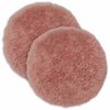 vidaXL Federa 2 pcs HEERLEN Rosa &Oslash; 60 cm Fleece PV