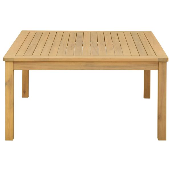 vidaXL Tavolino da Giardino 85x85x45 cm in Legno Massello di Acacia
