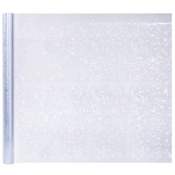 vidaXL Pellicole per Finestre Smerigliate 3pz Motivo Arcobaleno 3D PVC