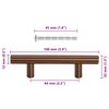 vidaXL Maniglie per Mobili 10pz Bronzo 64mm in Acciaio Inox