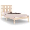 vidaXL Giroletto senza Materasso 90x200 cm in Legno Massello di Pino