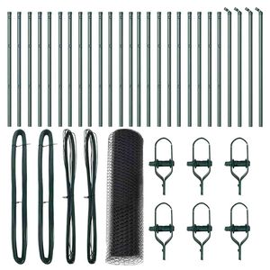 vidaXL Palo della recinzione Grigio