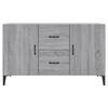 vidaXL Credenza Grigio Sonoma 100x36x60 cm in Legno Multistrato