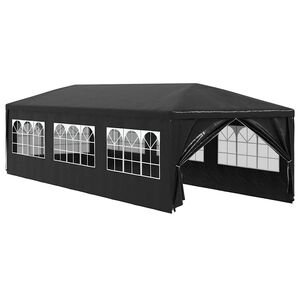 vidaXL Tenda per Feste 3x9 m Antracite