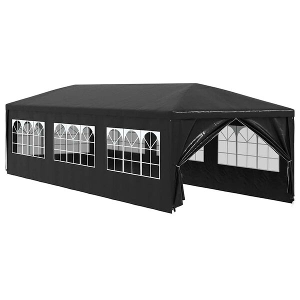 vidaXL Tenda per Feste 3x9 m Antracite