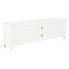 vidaXL Mobile TV Bianco 120x30x40 cm in Legno