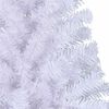 vidaXL Albero di Natale artificiale Bianco 240 cm PVC e Acciaio