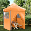 vidaXL Tenda Party Arancione 200 x 200 x 306 cm Tessuto Oxford