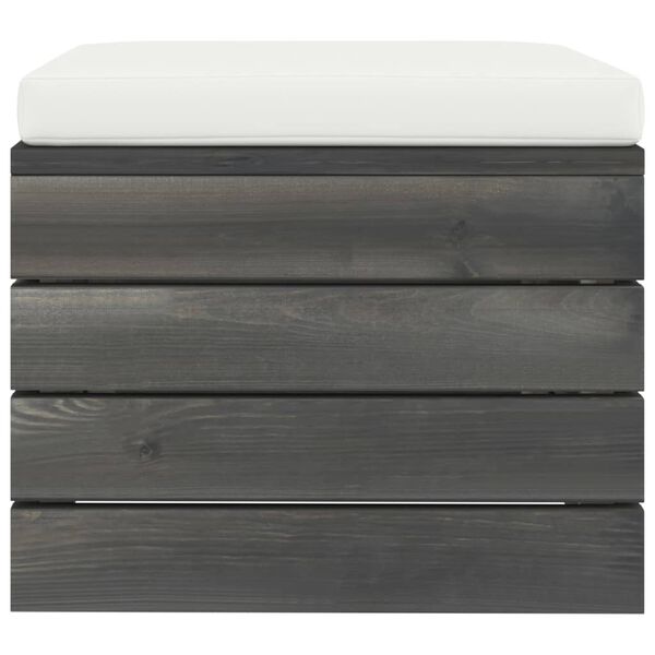 vidaXL Set Divani da Giardino Pallet 12 pz con Cuscini Massello Pino