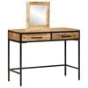 vidaXL Tavolo da Trucco con cassetto Marrone 100 x 40 x 120 cm