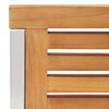 vidaXL Sedie da Giardino 2 pz con Cuscini in Legno di Teak e Acciaio