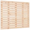 vidaXL Testiera da Parete 96x3x91,5 cm in Legno Massello di Pino