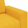 vidaXL Divano Sedia Giallo Chiaro 100x77x82 cm in Tessuto di Velluto a Coste