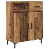 vidaXL Credenza Legno vecchio 69,5 x 34 x 180 cm Legno multistrato