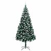 vidaXL Albero di Natale artificiale con 300 LED Verde 240 cm