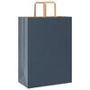 vidaXL Sacchetti di Carta 50 pz con Manici Blu 32x17x44 cm