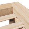 vidaXL Letto senza Materasso 120x200 cm in Legno Massello di Pino