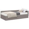vidaXL Struttura Letto Angolare con Materasso 2 pz Talpa 90 x 200 cm