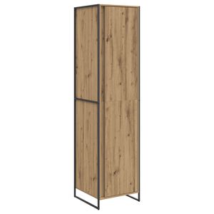vidaXL Armadio Rovere Artigianale 50 x 50 x 200 cm