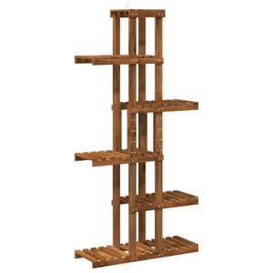 vidaXL Supporto per piante Naturale 68 x 23,5 x 140 cm
