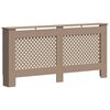 vidaXL Copertura per Radiatore 172x19x81,5 cm in MDF