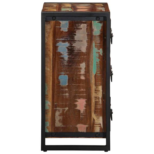 vidaXL Credenza 50x35x70 in Legno Massello di Recupero