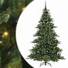 vidaXL Albero di Natale Artificiale con Rami Pieghevoli Verde 180 cm