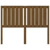 vidaXL Testiera per Letto ambra 125,5x4x100 cm Legno Massello di Pino