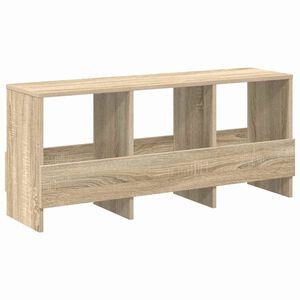 vidaXL Scaffale per riviste Rovere Sonoma 102 x 30 x 45 cm