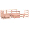 vidaXL Set Divani da Giardino 6 pz in Legno Massello Abete Douglas