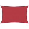 vidaXL Vela Parasole 160 g/m&sup2; Rossa 4x5 m in HDPE
