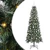 vidaXL Albero di Natale artificiale con 300 LED Verde 210 cm
