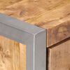 vidaXL Credenza 60x35x70 cm in Legno di Mango Grezzo