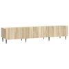 vidaXL Mobile TV 147 x 34,5 x 32 cm Rovere Sonoma Legno ingegnerizzato