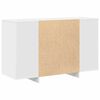 vidaXL Credenza Bianco 120 x 41 x 75 cm Legno multistrato